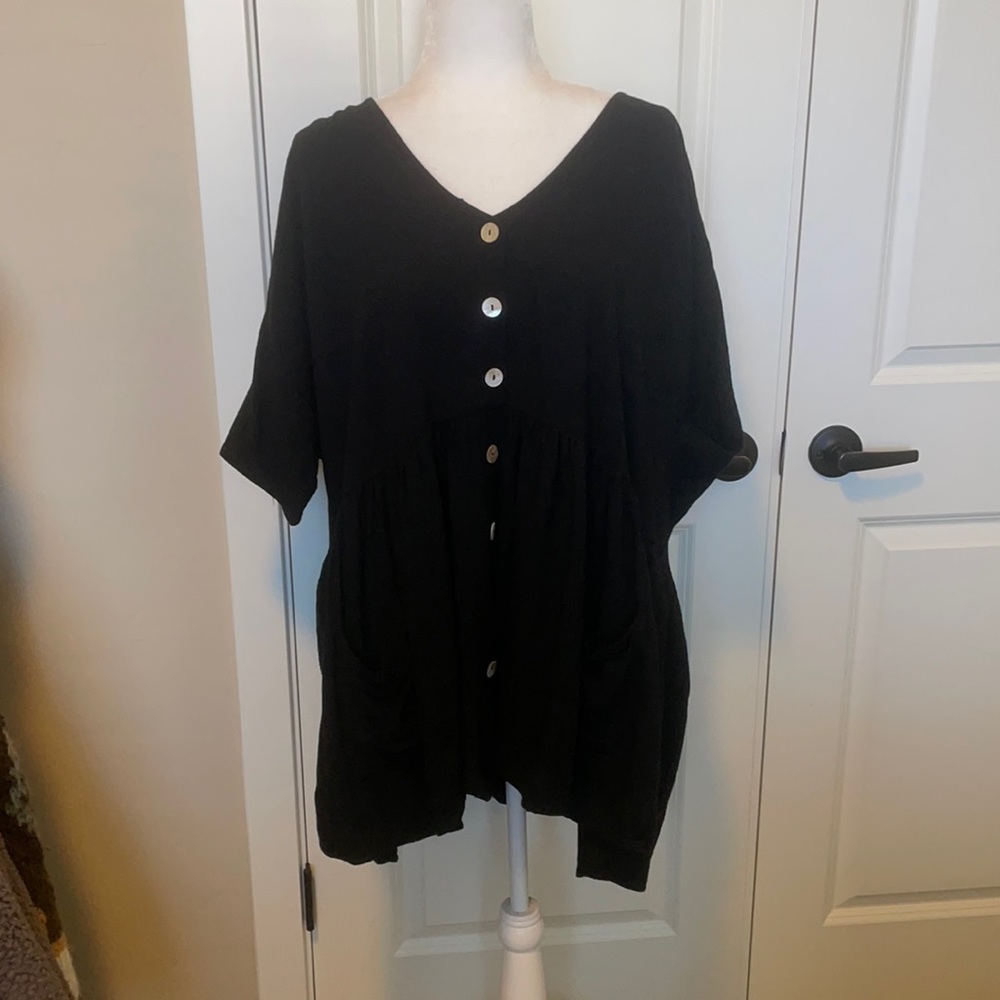 Princess Polly black swing dress.